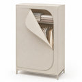 armoire-en-tissu-avec-etagere-et-tringle-taupe-75x160x50-cm-hruryf5704ob