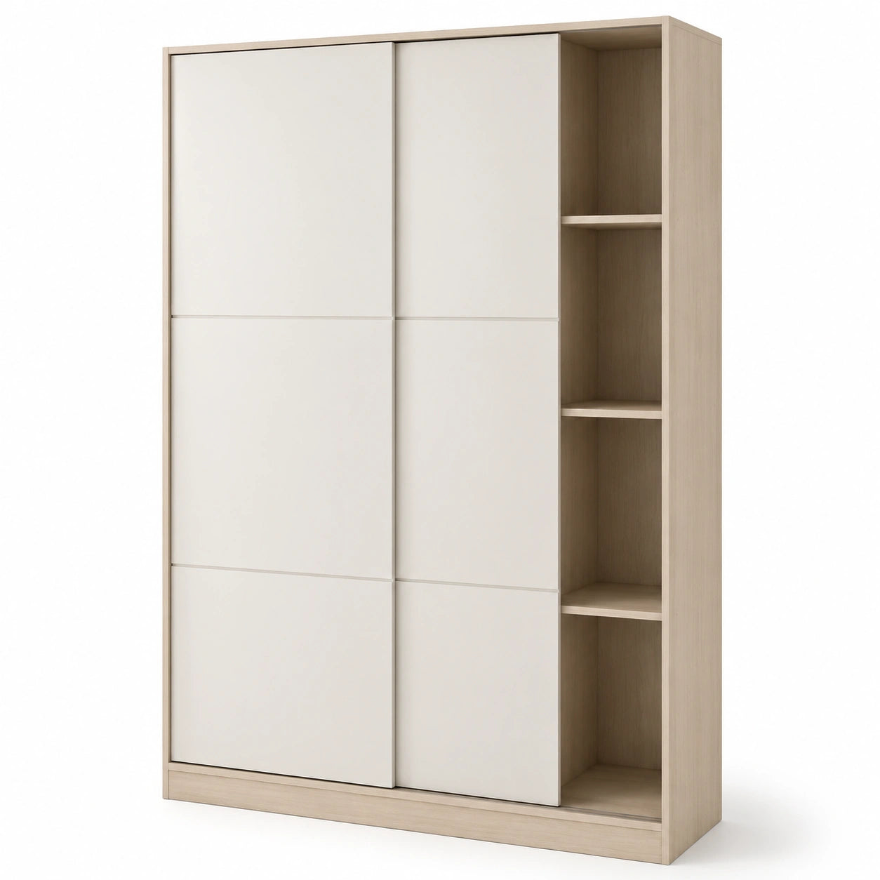 armoire-de-chambre-coulissante-avec-tringle-et-etageres-blanc-brillant-200x120x50-cm-lcusgn5730wi